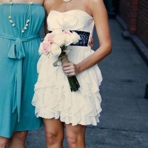 Arden B ivory cocktail/party dress